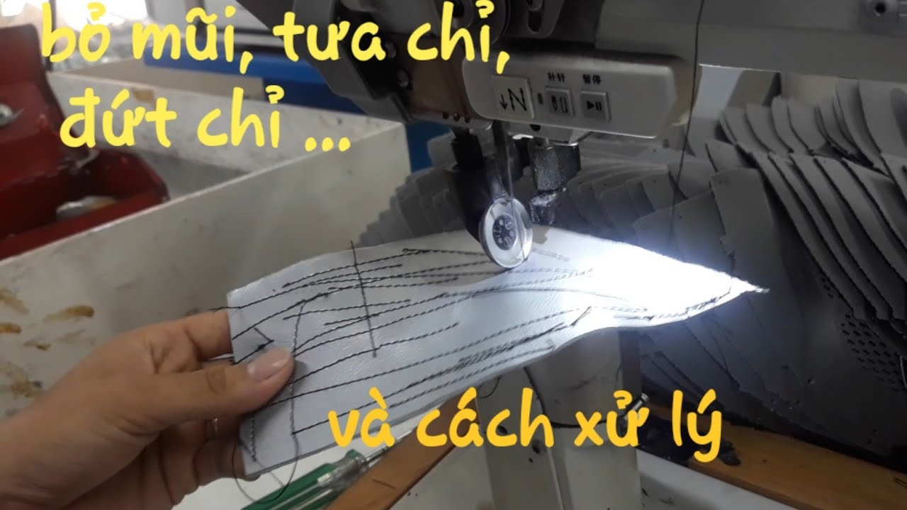 Sửa máy trụ một kim.