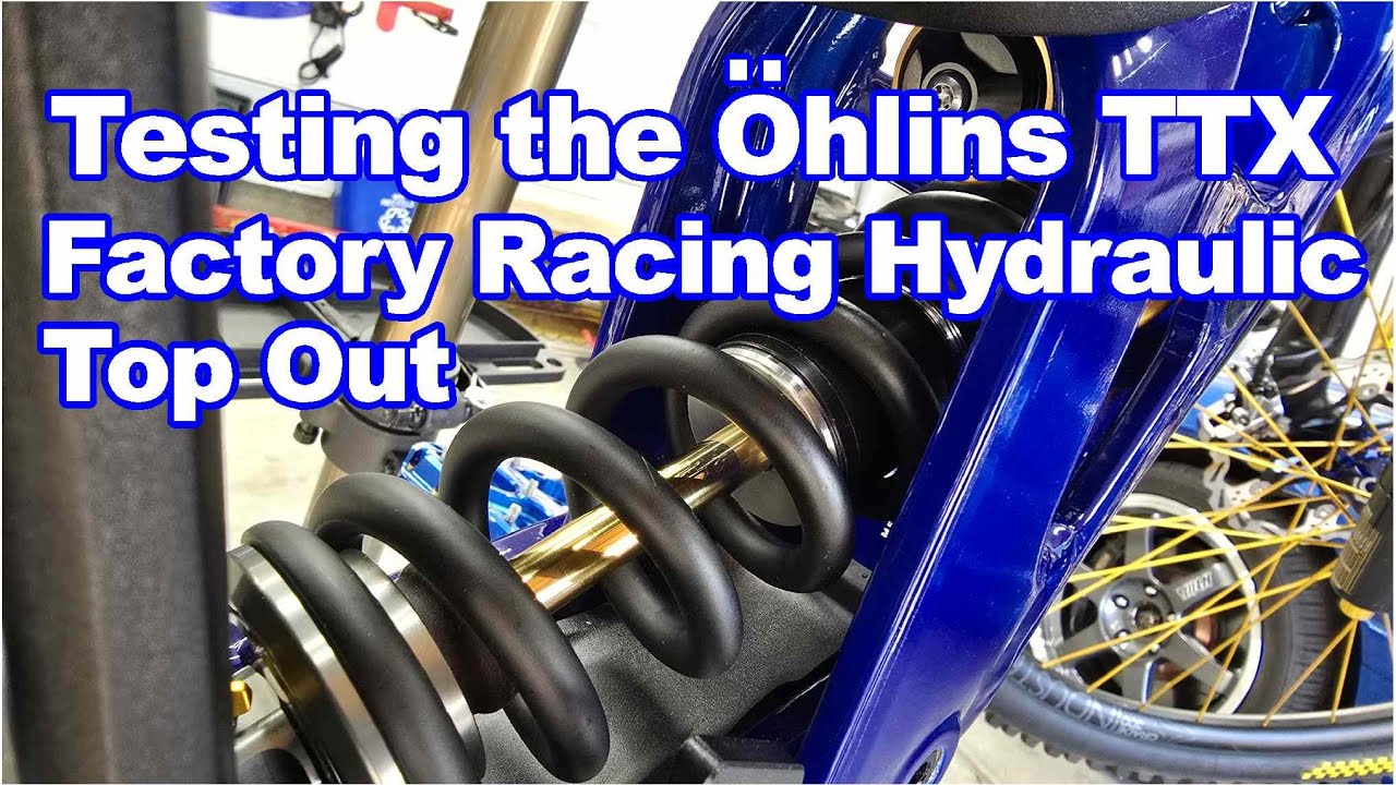 Ohlins TTX Shock Hydraulic Top Out Review