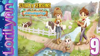 ❋ Story of Seasons: A Wonderful Life - Gameplay/Playthrough [Part 9 - Year 2: Hybrids ] w/ LoriLynn