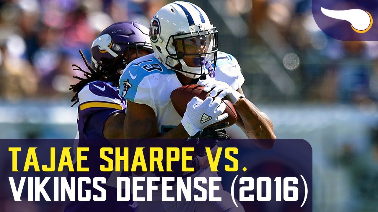 Get To Know New Vikings Wr Tajae Sharpe Vikings Territory