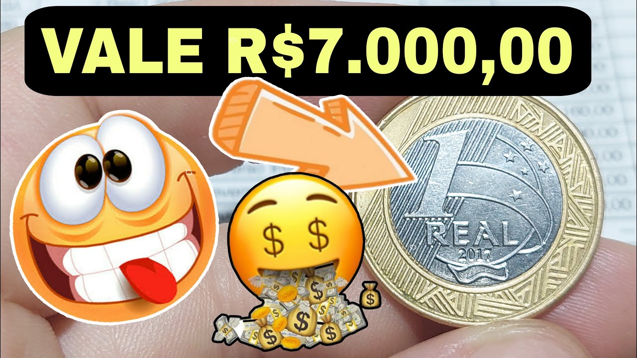 Vale 7.000,00 Mil Reais, moeda raríssima 😱 - YouTube