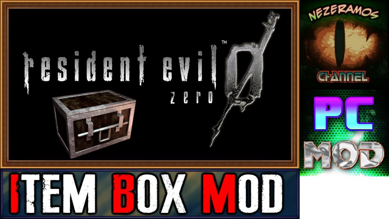 [PC] Resident Evil 0 Item Box Mod 1 Поезд без хлама повсюду YouTube