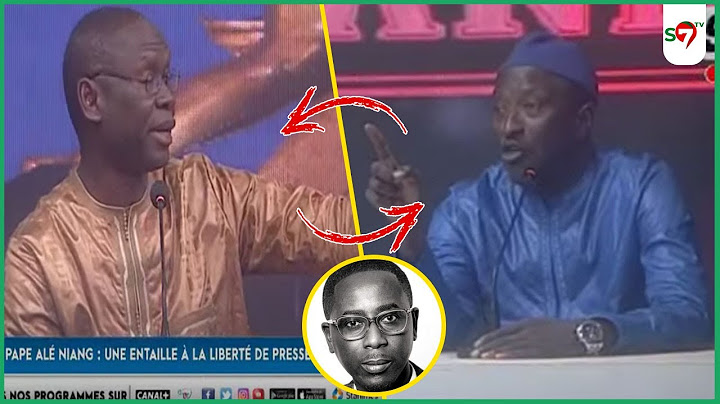 Ndoumbelane: débat houleux entre S. Saliou Gueye & Abdou Aziz (BBY) sur l’affaire Pape Alé Niang ...