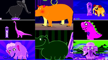 HICKORY DICKORY DOCK || 4 PAIR OF CLOCK CRASHER || COLOR INVERSION EFFECT || AUDIO & EFFECT TUTORIAL