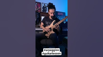 Melodic Arpeggios exercise - Chandresh Kudwa - Guitar Lesson #shorts