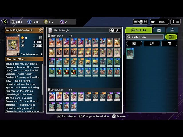 yugioh noble knights deck list Complete Custom for Yu-Gi-Oh! YGOrganization | [Deck Recipes] March