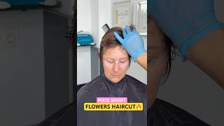 PIXIE SHORT FLOWER HAIRCUT TECHNIQUE: Complete Tutorial Linked Below! 🔥🔥🔥