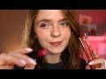 ASMR FAST &amp; AGGRESSIVE Makeup Application Directly ON Your Face! 💄 With Layered Sounds and Visuals!