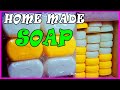 Home Made SOAP | Coconut oil soap making process | white soap making without colours (indian method)