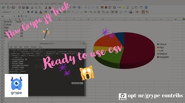 Grype contribs - jq trick - csv vulnerabilities  export