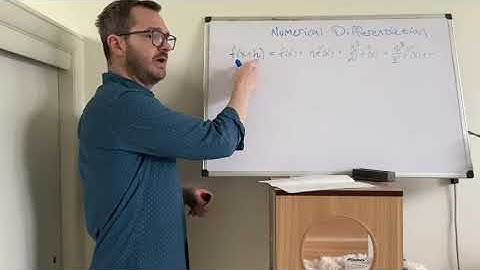 Numerical Differentiation: part 2