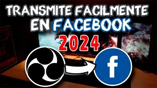 🔴 ¿Como Transmitir EN VIVO en FACEBOOK con OBS Studio y Hacer Directos? MUY FACIL screenshot 3