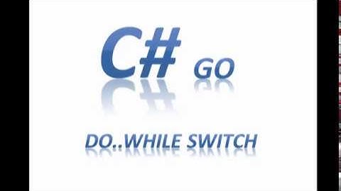 C# Do Switch Menu