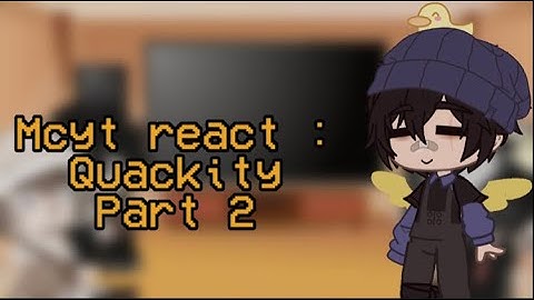 Mcyt react: quackity || short!!