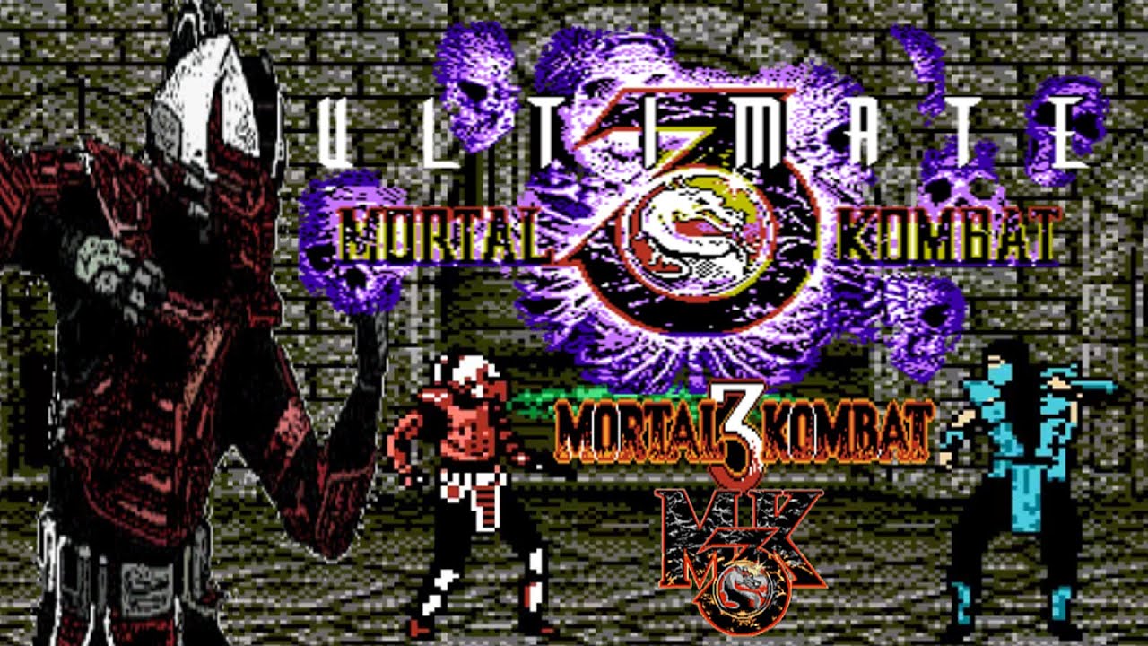 Ultimate Mortal Kombat 4 (NES / Nintendo) - Vizzed.com GamePlay (rom hack)  