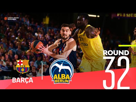 Barca beats ALBA to take homecourt advantage! |  Round 32, Highlights | Turkish Airlines EuroLeague