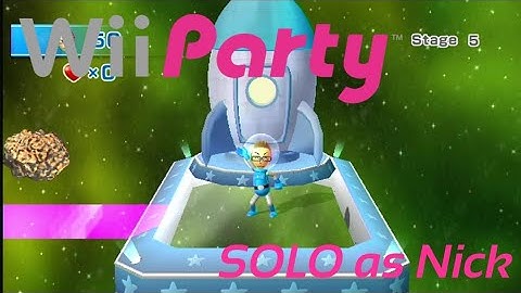 Wii Party: Solo (Beginner Difficulty) - Playing as Nick