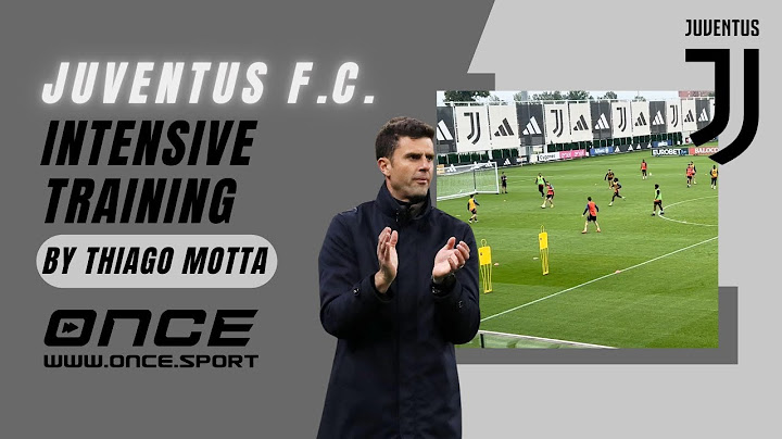 Juventus F.C. - intensive training by Thiago Motta
