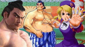 Top Ten Sumo Wrestlers in Fighting Games
