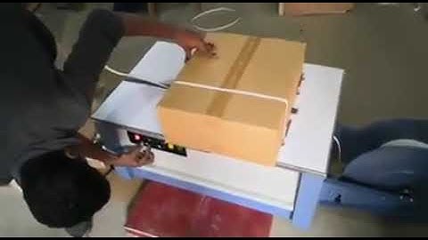 Semi Automatic Strapping Machines Low Table | Available on IndiaMART