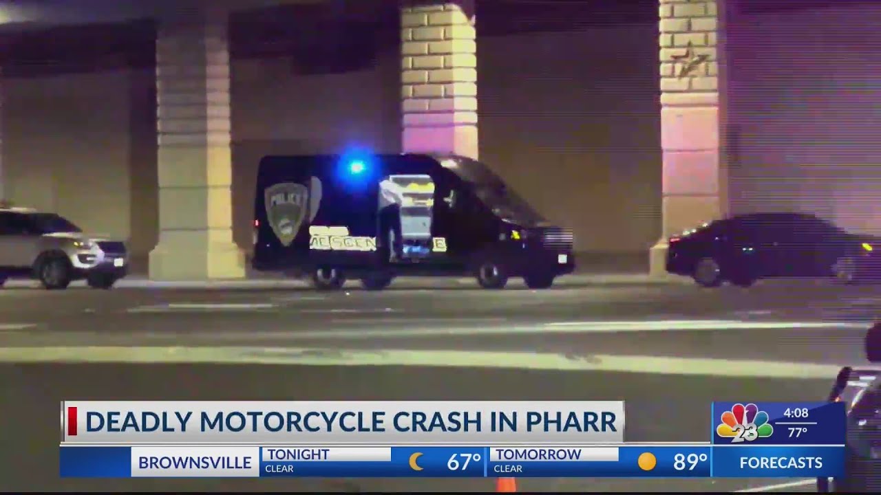 Victim identified in fatal motorcycle crash in Pharr - YouTube