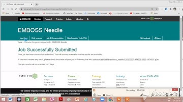 Global Alignment Using EMBOSS Needle