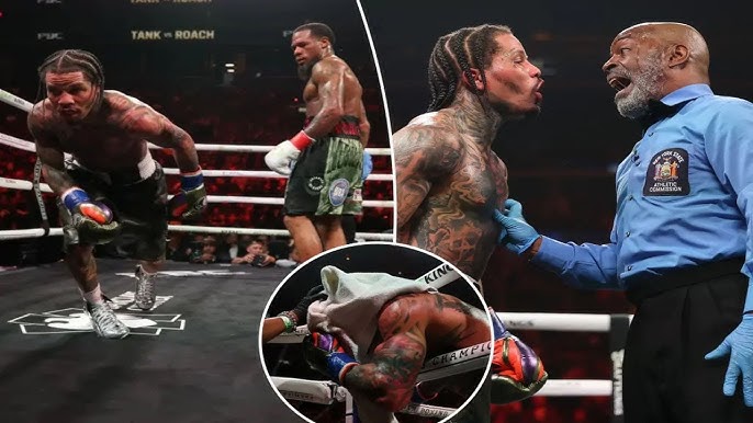 Boxing world stunned as Gervonta Davis-Lamont Roach fight ends in controversy - YouTube
