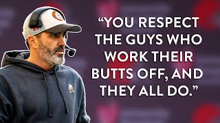 Kevin Stefanski You respect the guys who work their butts off and they all do. | December 11, 2023