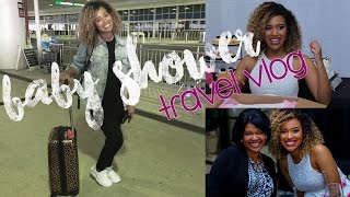 My Baby Shower!!! | iPhone Travel Vlog | THEBETHMETHOD.
