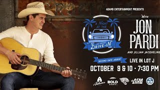 Jon Pardi Drive-In concert