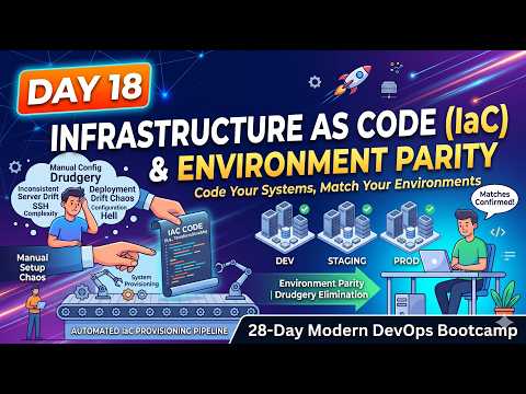 Day 18: Infrastructure as Code (IaC) & Environment Parity | 28-Day Modern DevOps Bootcamp
