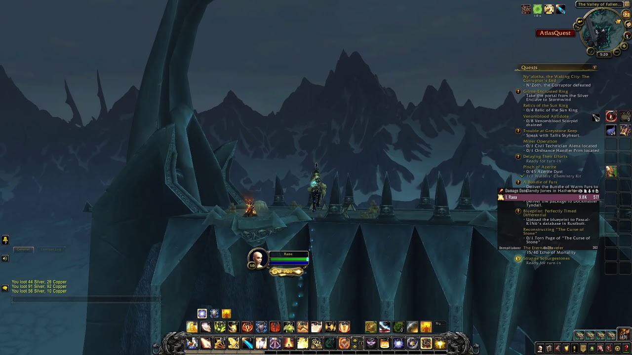 WoW Shadowlands pre patch holy paladin pve Scourge Invasion event quests part 15