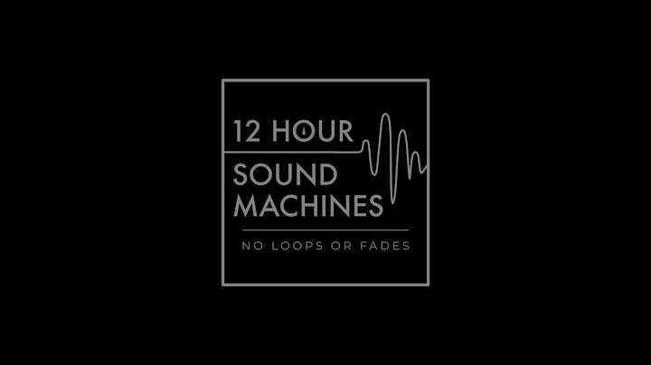 Brown Noise Sound Machine | 12 Hours (Black Screen)