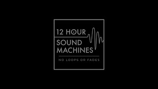 Brown Noise Sound Machine | 12 Hours (Black Screen)