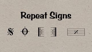 Da Capo, Dal Segno, and More: Repeat Signs In Music