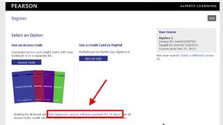 MyMathLab Tutorial