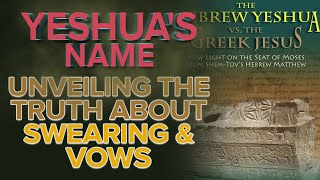 Yehovahs Name Unveiling The Truth About Swearing U0026 Vows  Nehemiaswallcom
