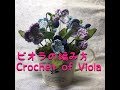 ビオラの編み方(Crochet of Viola)