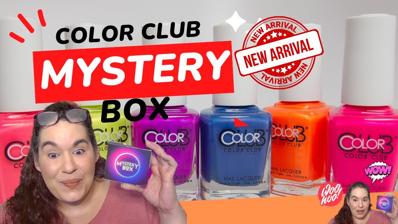 Color Club Nails Mystery Box YouTube