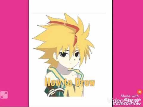 كيفيه رسم فريد من أنمي بي باتل برست 