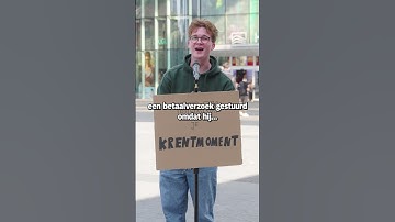 WC-betaalverzoek = Krentmoment 😭