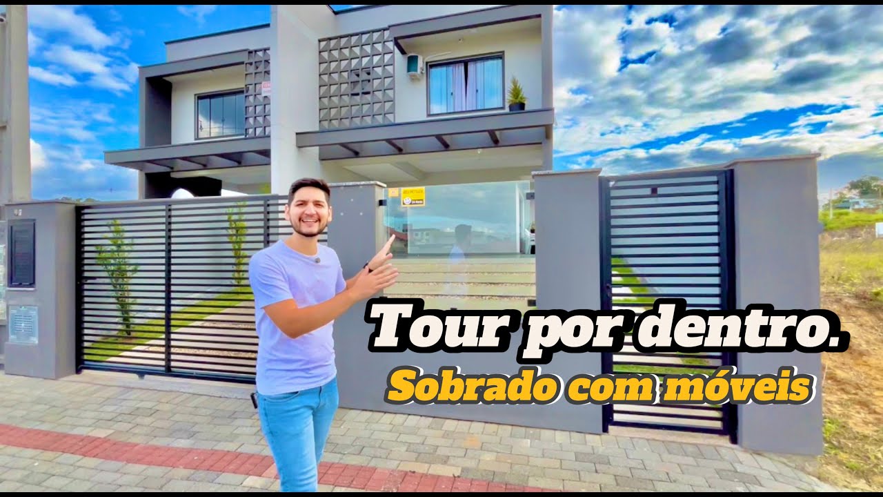 Sobrado dos sonhos com móveis 😍