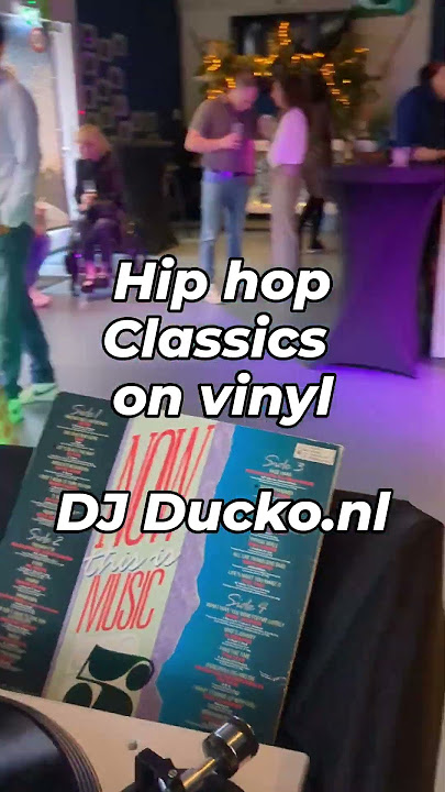 Hip hop classics on vinyl - DJ Ducko - Weddings and parties