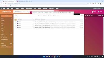 How to Delete Folders in Yahoo Mail