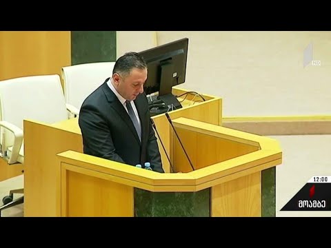 ვახტანგ გომელაურის მოსმენა პარლამენტში