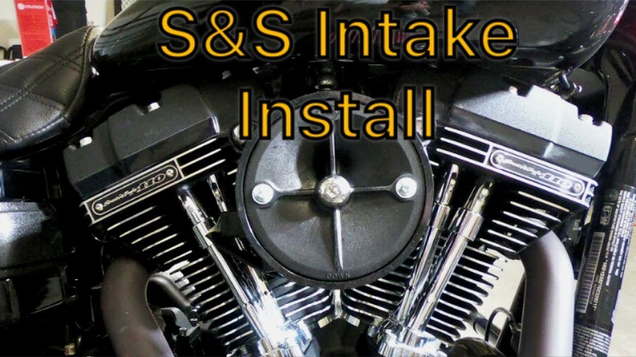 How To S&S Intake Install dyna YouTube