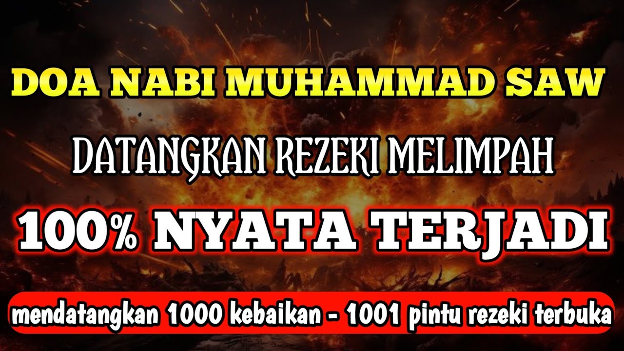 Ayat Terdahsyat !!! Mendatangkan Rezeki Uang Berkah Berlimpah Tak Terduga – Doa Penarik rezeki