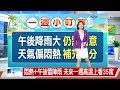 【易璇氣象報報】颱風遠離! 各地風雨趨緩 防午後雷陣雨│中視午間氣象 20260712