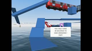 Grandma ken parkour fails, Cospaces