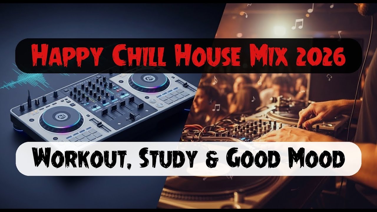 Happy Chill House Mix 2026 – Workout, Study & Good Mood